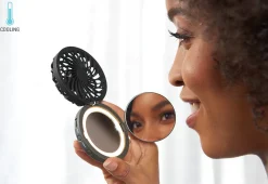 Sharper Image Travel Mirror Fan
