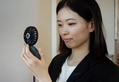 Sharper Image Travel Mirror Fan