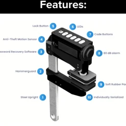 Sharper Image Universal Anti-Theft Laptop Lock
