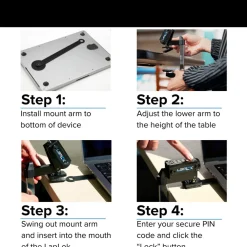 Sharper Image Universal Anti-Theft Laptop Lock