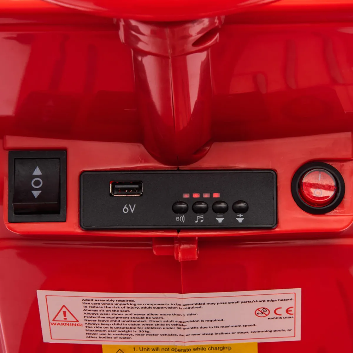 DTI Direct Inc 12V E-Vespa Ride-On Scooter