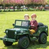 Kids DTI Direct Inc 24V Military Willy Jeep Ride-On