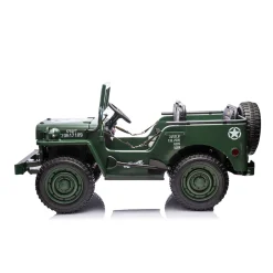 Kids DTI Direct Inc 24V Military Willy Jeep Ride-On