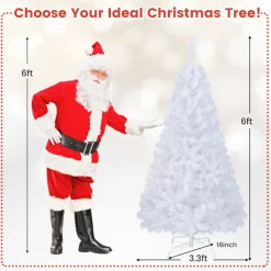 Village Lighting Company White Artificial Christmas Tree