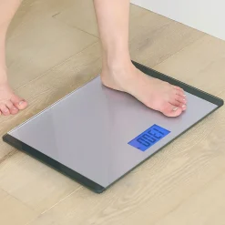 Better Battery Co. Inc. Wide Body Glass Bathroom Scale