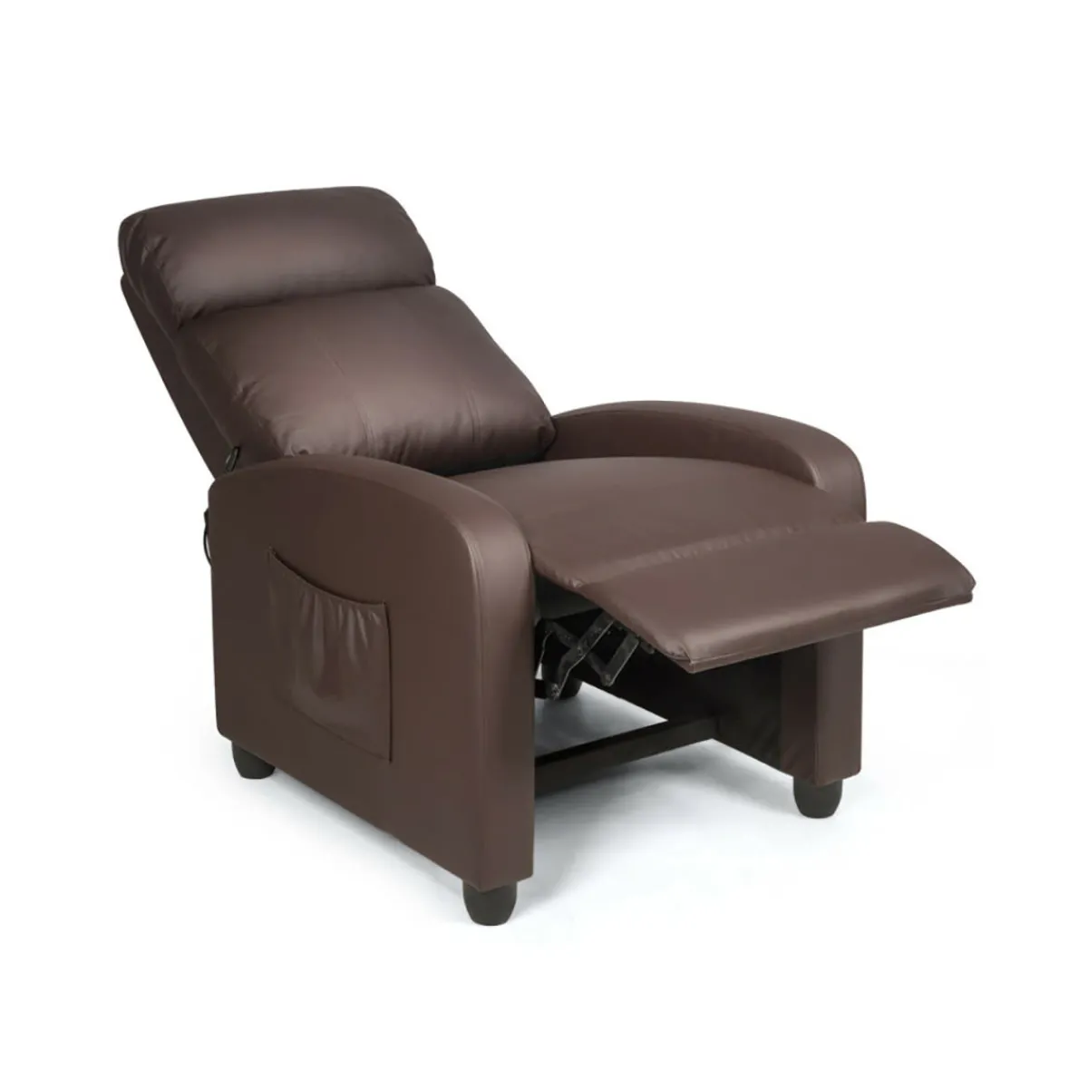 Sharper Image Wingback Massaging Recliner Chair