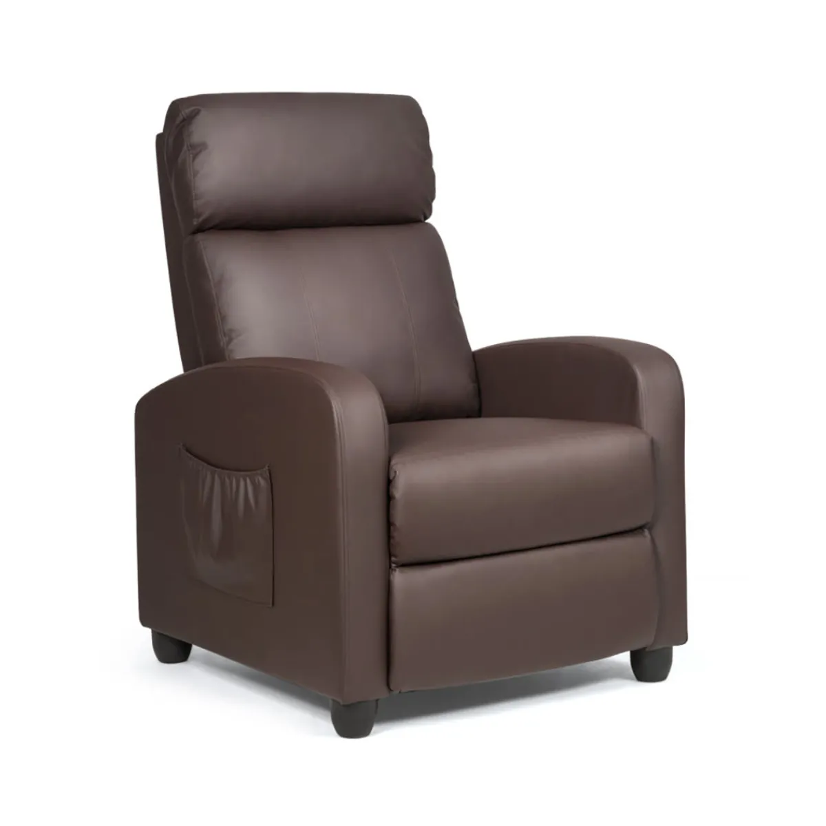 Sharper Image Wingback Massaging Recliner Chair