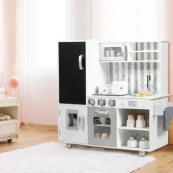 GoPlus (Costway) Wooden Pretend Play Kitchen with Sound