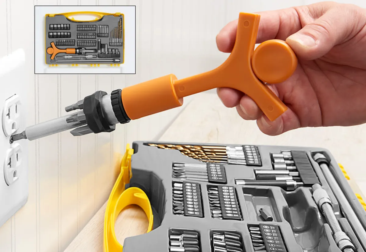 Richard Goren Enterprises LLC/ Rotoshovel Wrist Ratchet Screwdriver Set