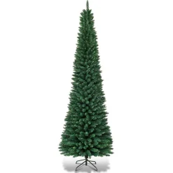 Village Lighting Company 7' Artificial Pencil Christmas Tree