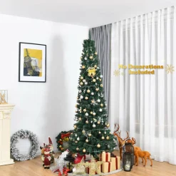 Village Lighting Company 7' Artificial Pencil Christmas Tree
