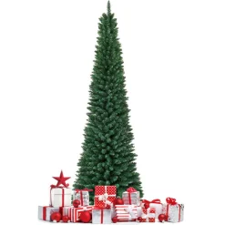 Village Lighting Company 7' Artificial Pencil Christmas Tree