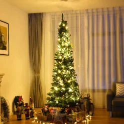 Village Lighting Company 7' Artificial Pencil Christmas Tree