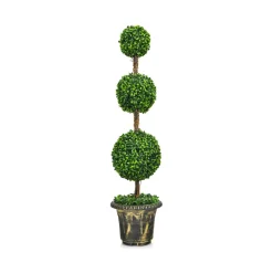 GoPlus (Costway) 4' Artificial Topiary Triple Ball Tree