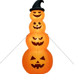 GoPlus (Costway) 8' Inflatable Halloween Pumpkin Stack