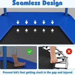 GoPlus (Costway) 7' Kids Bounce Jumper Trampoline with Enclosure