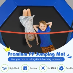 GoPlus (Costway) 7' Kids Bounce Jumper Trampoline with Enclosure