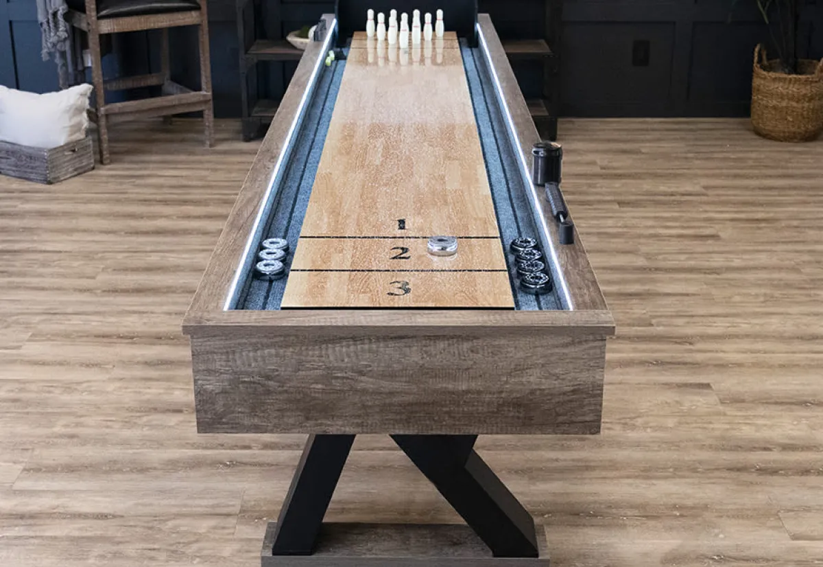 Escalade Sports 9' LED Light Up Shuffleboard