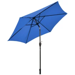 Sharper Image 9' Market Patio Table Umbrella