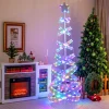 Village Lighting Company 7' Pre-Lit Spiral Christmas Tree Decoration