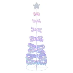 Village Lighting Company 7' Pre-Lit Spiral Christmas Tree Decoration
