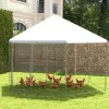 GoPlus (Costway) 13' Wire Mesh Hexagonal Chicken Coop