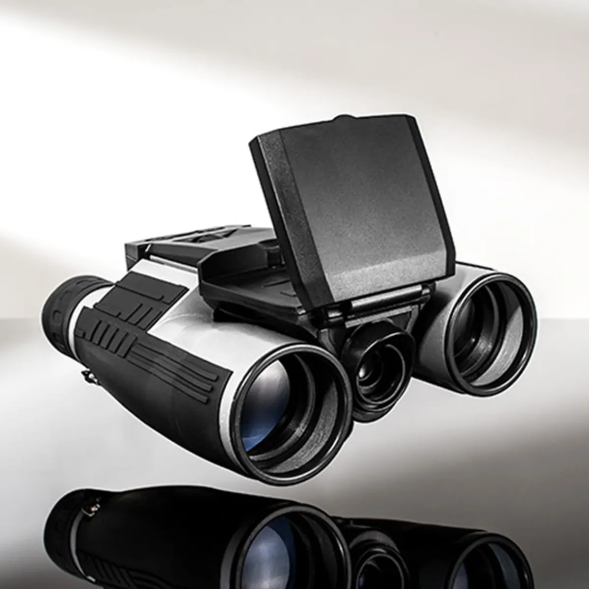 Kingport Industries, LLC 12X Zoom Digital Camera Binoculars by Sharper Image