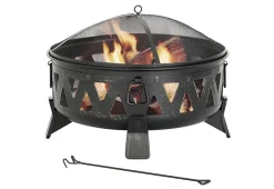 Shinerich International Inc 30'' Antique Wood-Burning Fire Pit