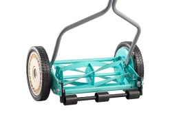 Teleshop Inc. (Beauty Ko LLC) 14'' 5-Blade Push Reel Lawn Mover with Grass Catcher