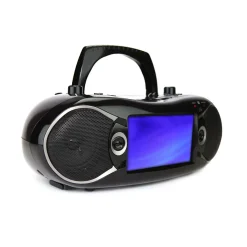 Naxa Electronics 7'' Bluetooth DVD Boombox and TV with AM/FM Radio