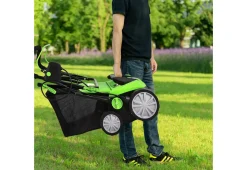 Costway 15'' Corded Electric Lawn Dethatcher