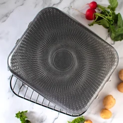 Livwell Brands LLC 14'' Hybrid Nonstick Roasting Pan with Rack