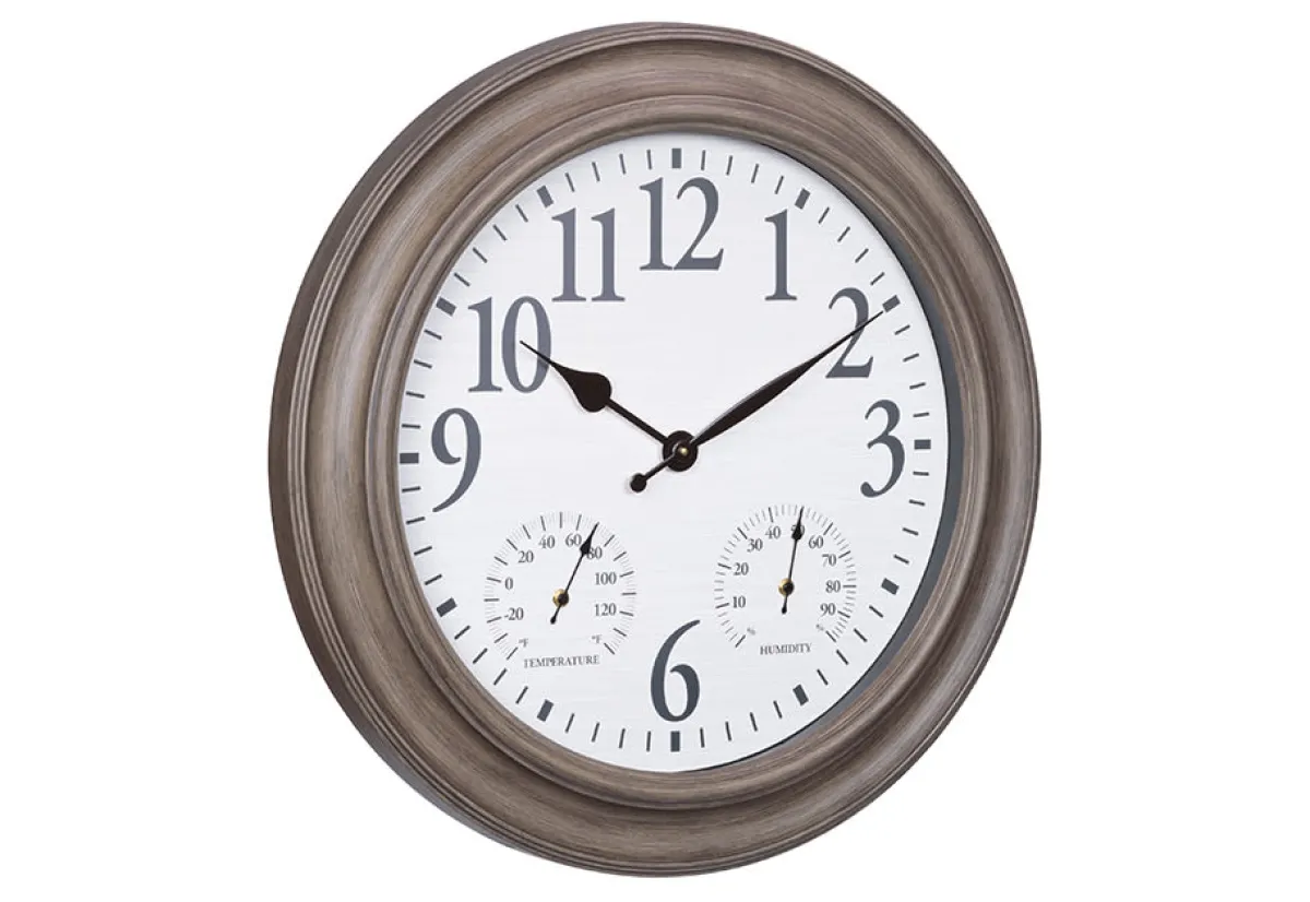 LaCrosse Technology, Ltd. 26.2'' Indoor/Outdoor Wall Clock