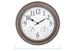 LaCrosse Technology, Ltd. 26.2'' Indoor/Outdoor Wall Clock