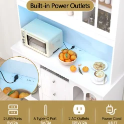 GoPlus (Costway) 73'' Kitchen Pantry Storage Cabinet