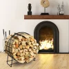 Masontops Inc 40'' Log Hoop Firewood Storage Rack