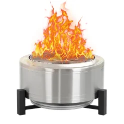 Shinerich International Inc 27'' Outdoor Smokeless Wood-Burning Fireplace