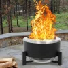 Shinerich International Inc 22'' Outdoor Smokeless Wood-Burning Fireplace