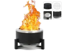 Shinerich International Inc 22'' Outdoor Smokeless Wood-Burning Fireplace