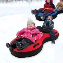 GoPlus (Costway) 80'' 2-Person Heavy-Duty Inflatable Snow Sled