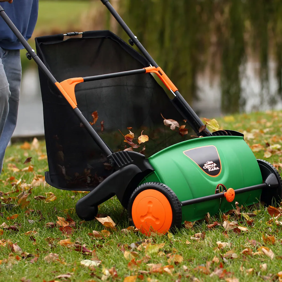 The Great States Corporation dba American Lawn Mower Co 26'' Push Lawn Sweeper
