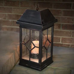 Smart Solar Inc. 22'' Solar Powered Candle Lantern