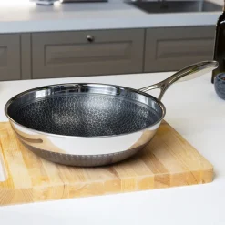 Livwell Brands LLC 12'' Stainless Hybrid Nonstick Wok