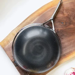 Livwell Brands LLC 12'' Stainless Hybrid Nonstick Wok