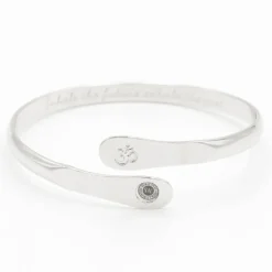 Hollywood Sensation Yoga Om Engraved Bracelet