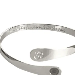 Hollywood Sensation Yoga Om Engraved Bracelet