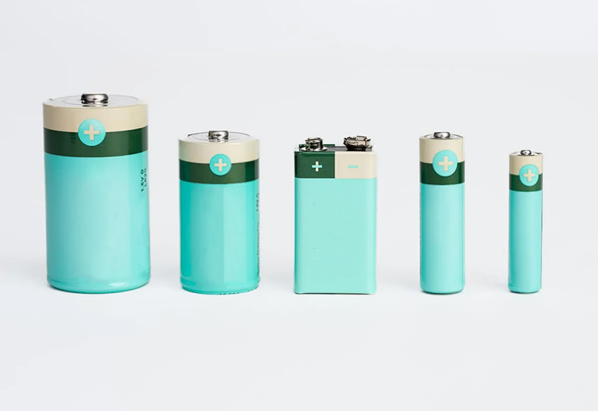 Ontel Products Zero Waste Recyclable Batteries